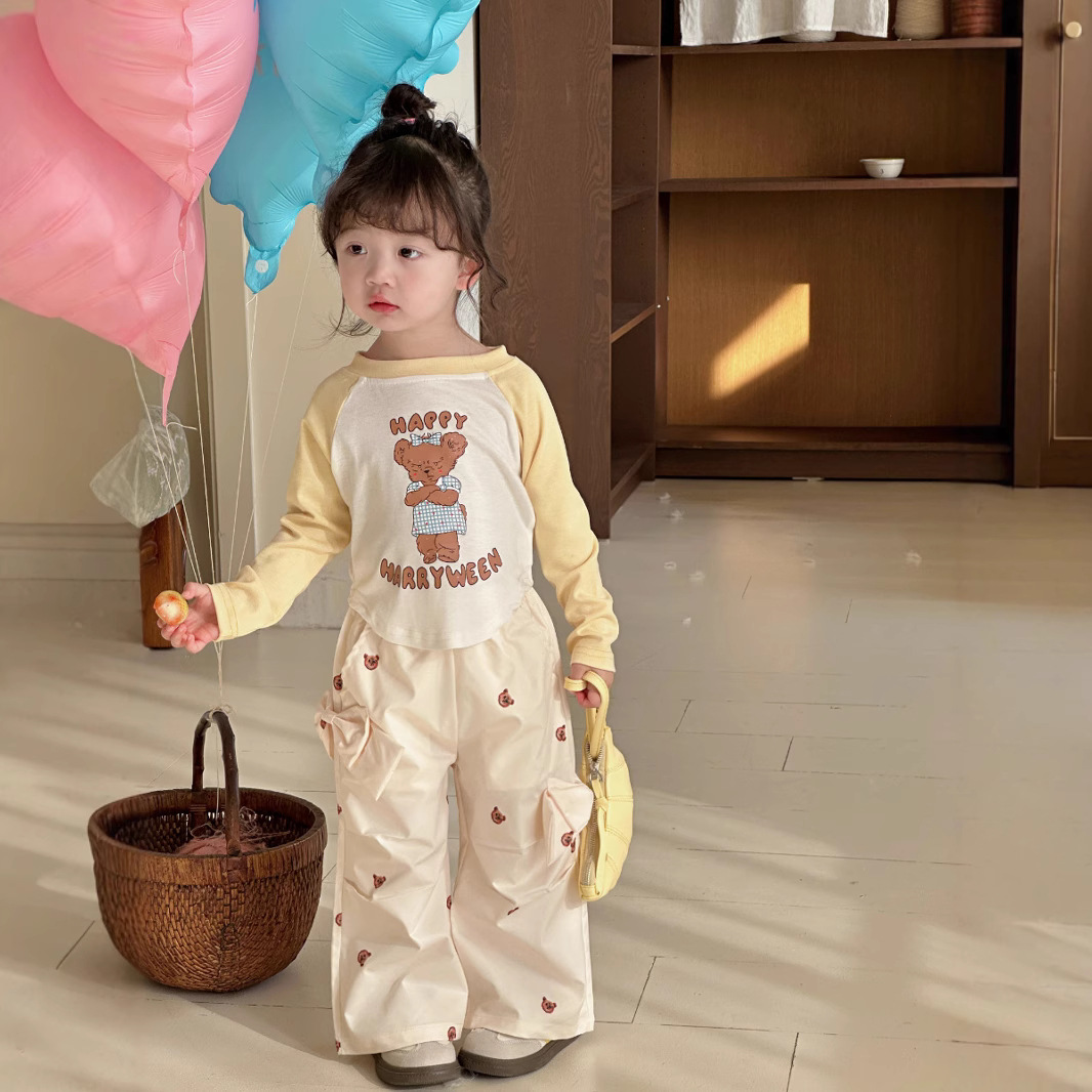 2025春新作DC★子供服　トップス&ズボン分けて★90cm〜140cm