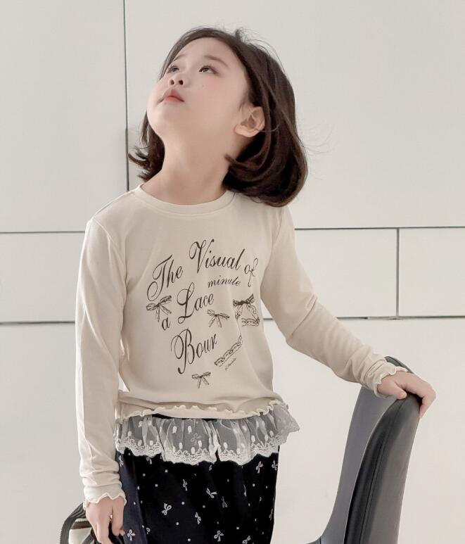 2025新作LMM★子供服　トップス★90cm〜150cm 3色