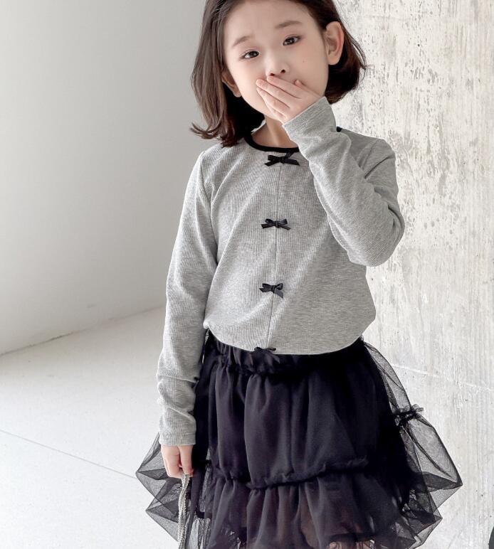 2025新作LMM★子供服　トップス★90cm〜150cm 2色