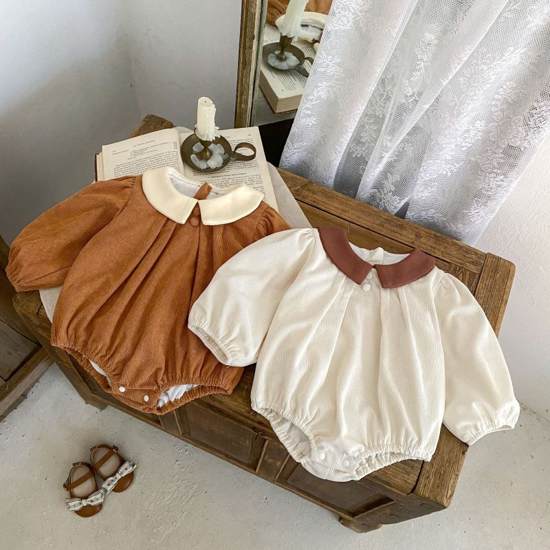 「2025」子供服★ロンパース★連体服★ベビー韓国風子供服★2色66cm〜90cm