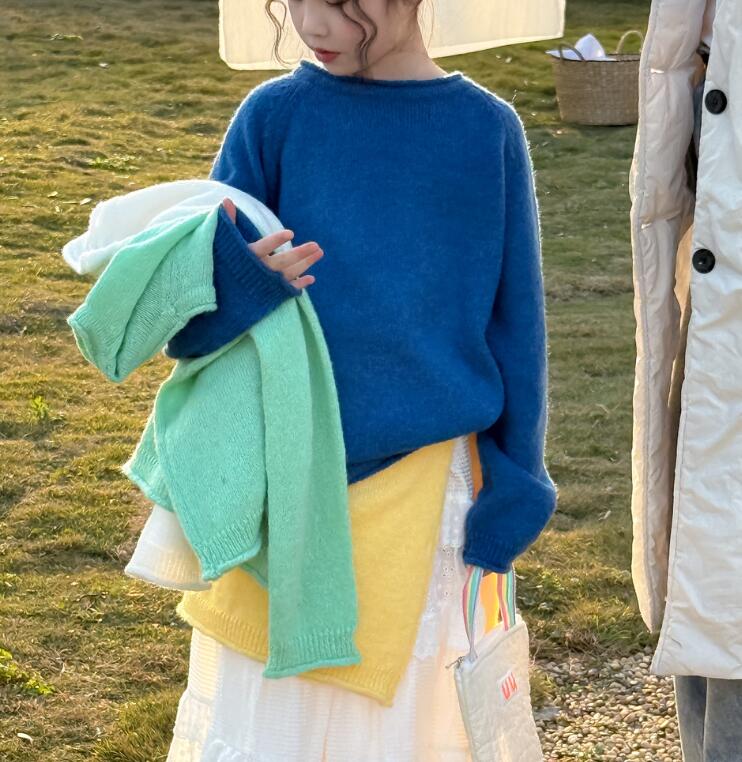 2025春新作MXM★子供服　セーター★90cm〜150cm 4色