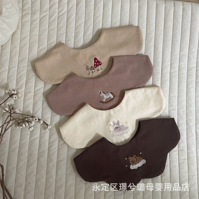 新登場★ベビー涎掛け★食事用★4色