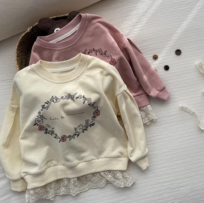 「2025」子供服★トップス★長袖シャツ★トレーナー★韓国風子供服★2色90cm〜140cm