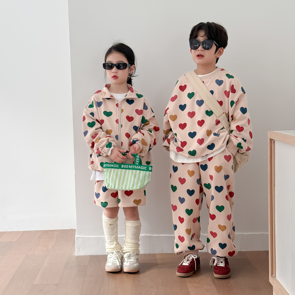 2025★春秋新作★韓国風子供服★セットアップ★90cm〜150cm 2色