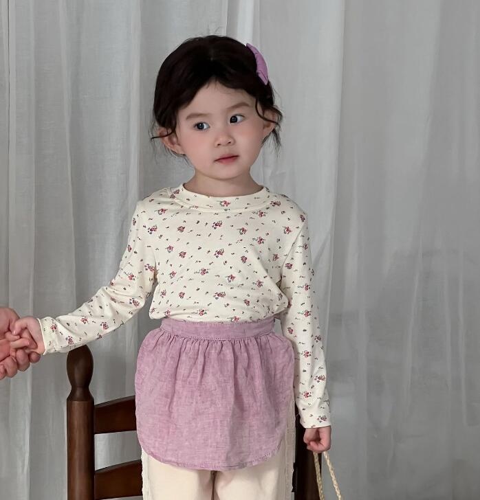 2025新作XF★子供服　トップス★80cm〜130cm 2色