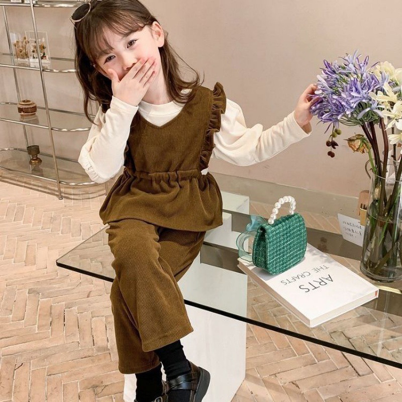 2025★春秋新作★韓国風ベビー服★トップス+ズボン★73〜120cm