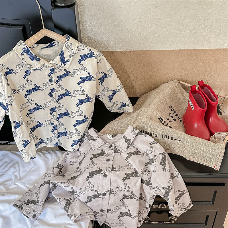 「2025」子供服★トップス★長袖シャツ★韓国風子供服★2色80cm〜130cm