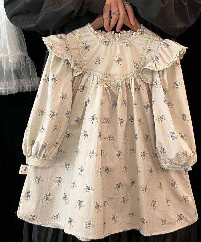 2025新入荷h★子供服　ワンピース★90-140cm