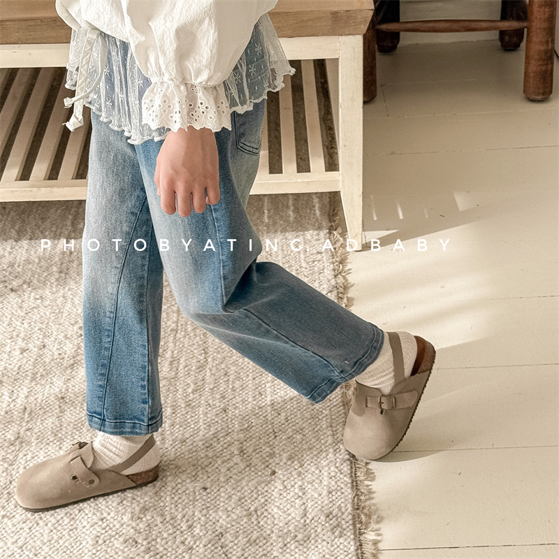 2025★春秋新作★韓国風子供服★ズボン★80cm〜130cm 2色