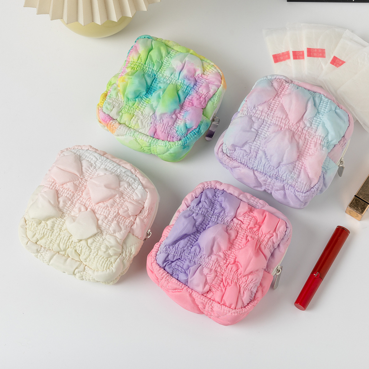 ★収納袋★可愛い財布　化粧袋　ポーチ★4色