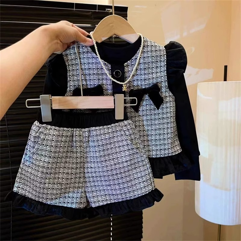 2025新作★子供服　トップス&ベストコート+ズボン★80cm〜140cm