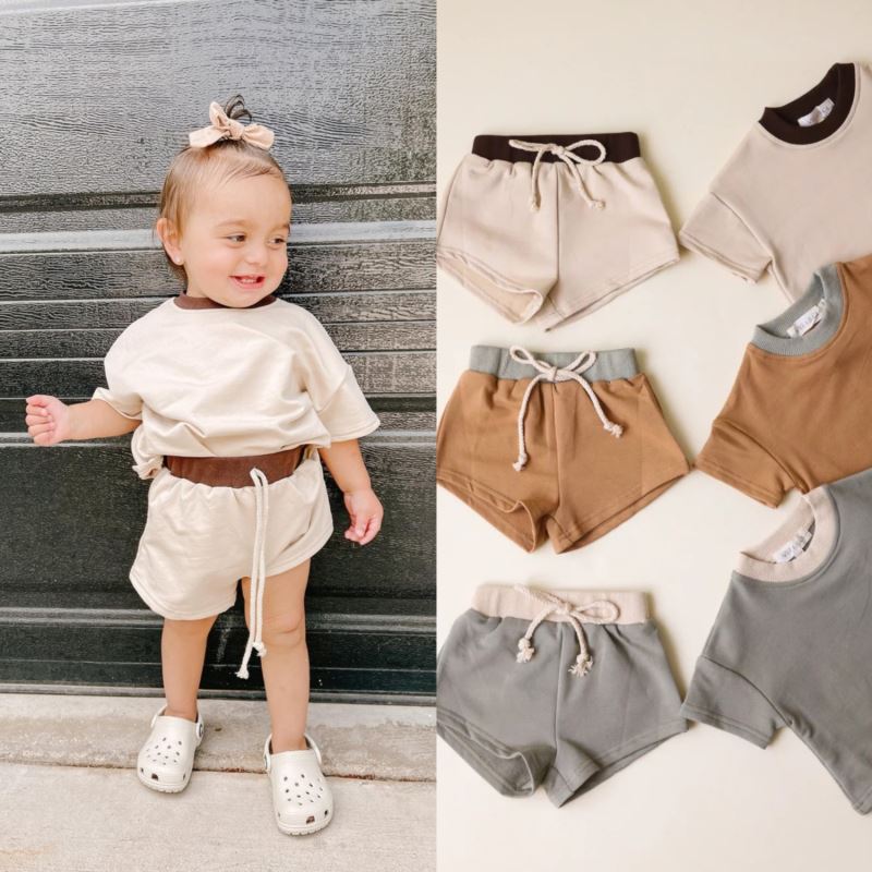 「2025」子供服★トップス+ズボン★セットアップ★韓国風子供服★6色66cm〜110cm