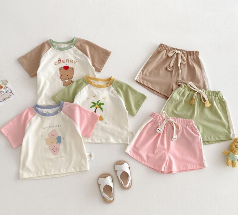 2025新品★子供服　セットアップ★73〜120 3色