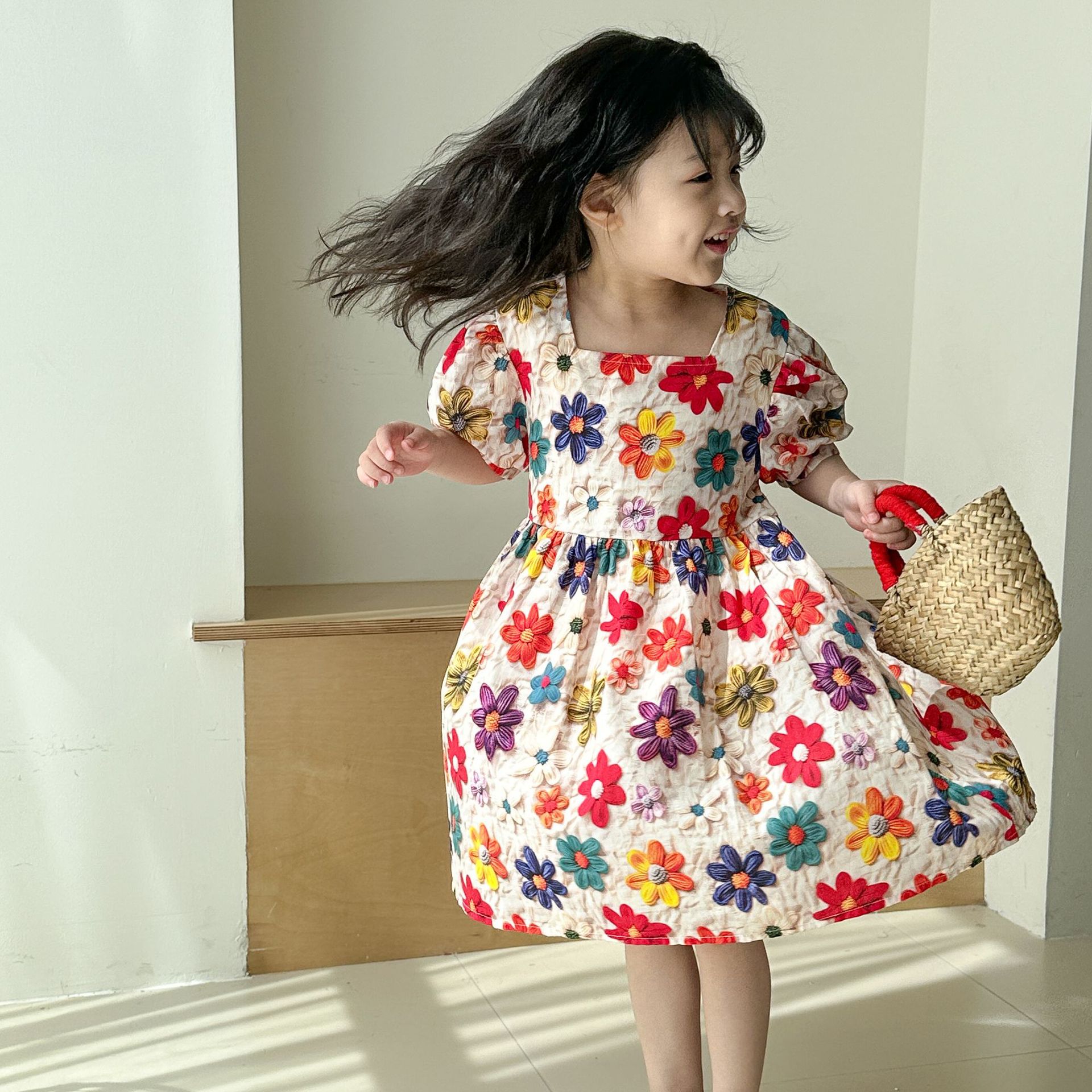 2025夏新品★子供服　ワンピース★80cm〜150cm