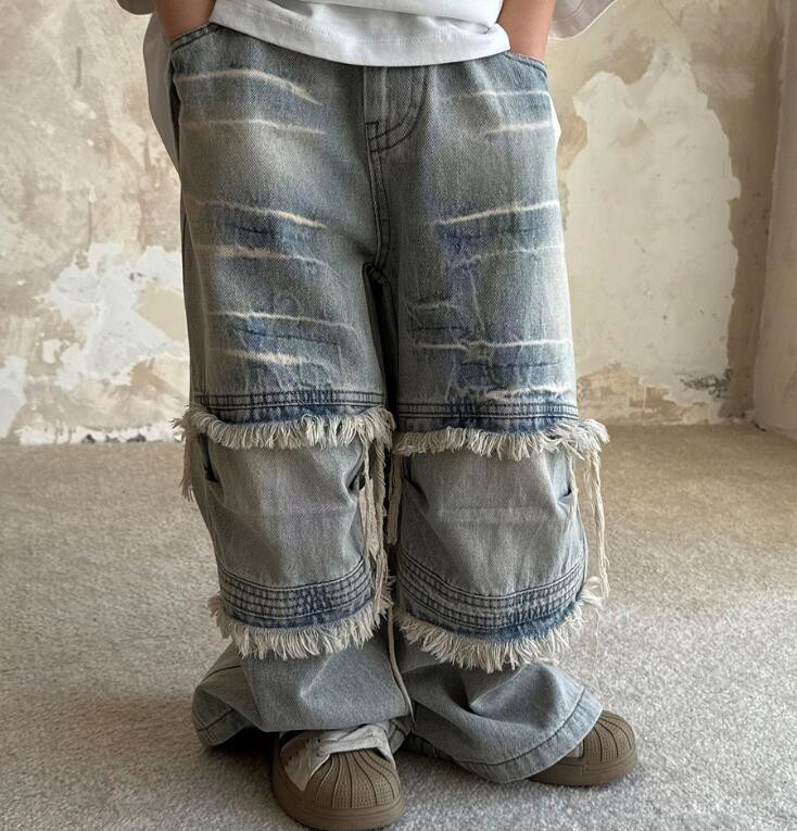 「2025」子供服★ズボン★ボトムス★ジーンズ★韓国風子供服★100cm〜150cm