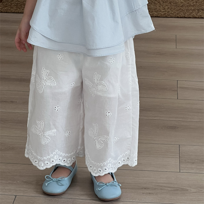 2025夏新入荷XF★子供服　ズボン★80cm〜130cm 2色