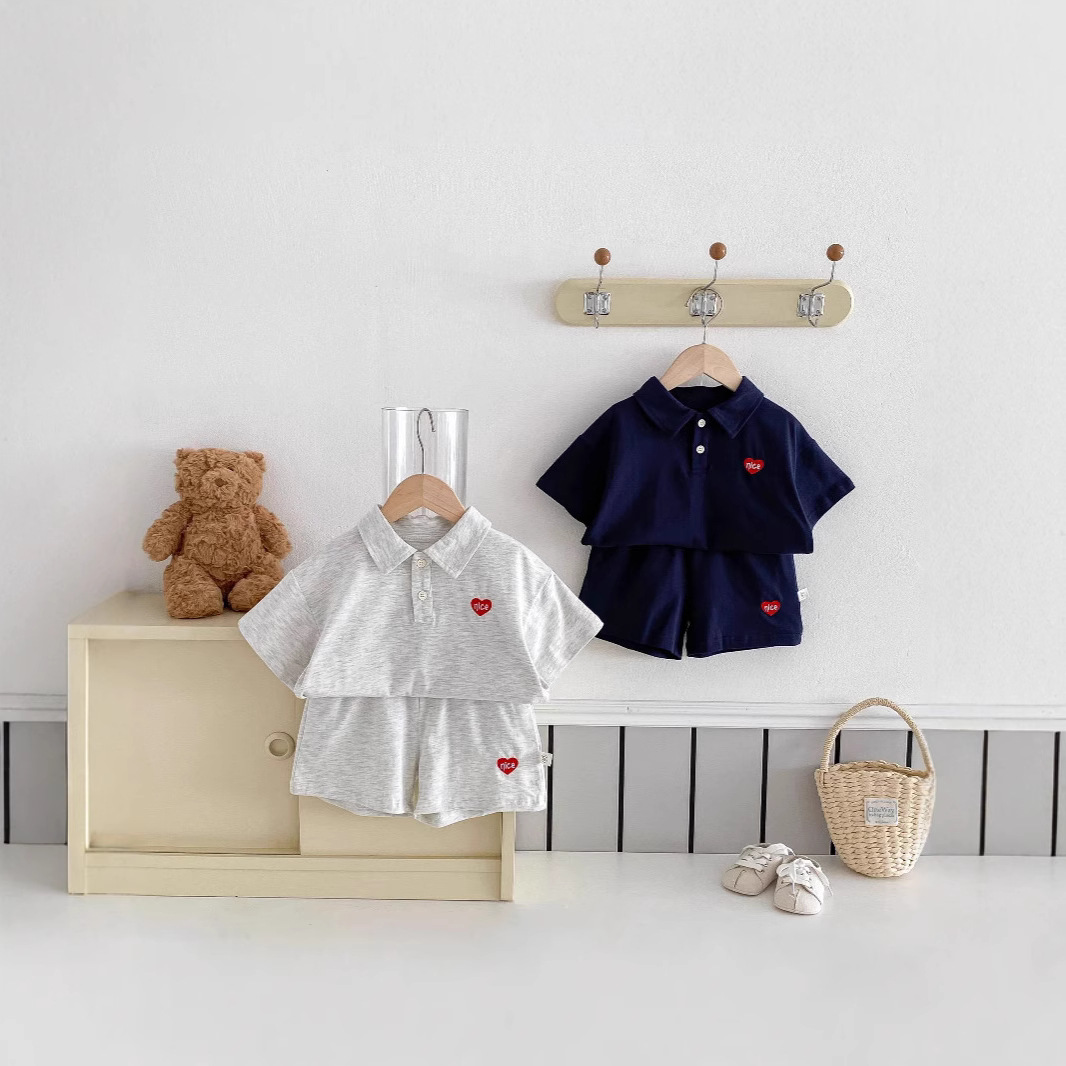 2025夏新品★子供服　セットアップ★73CM〜120cm 2色