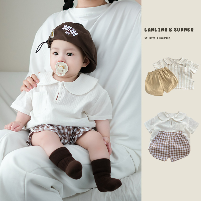 2025夏新品★子供服　セットアップ★73〜110 2色