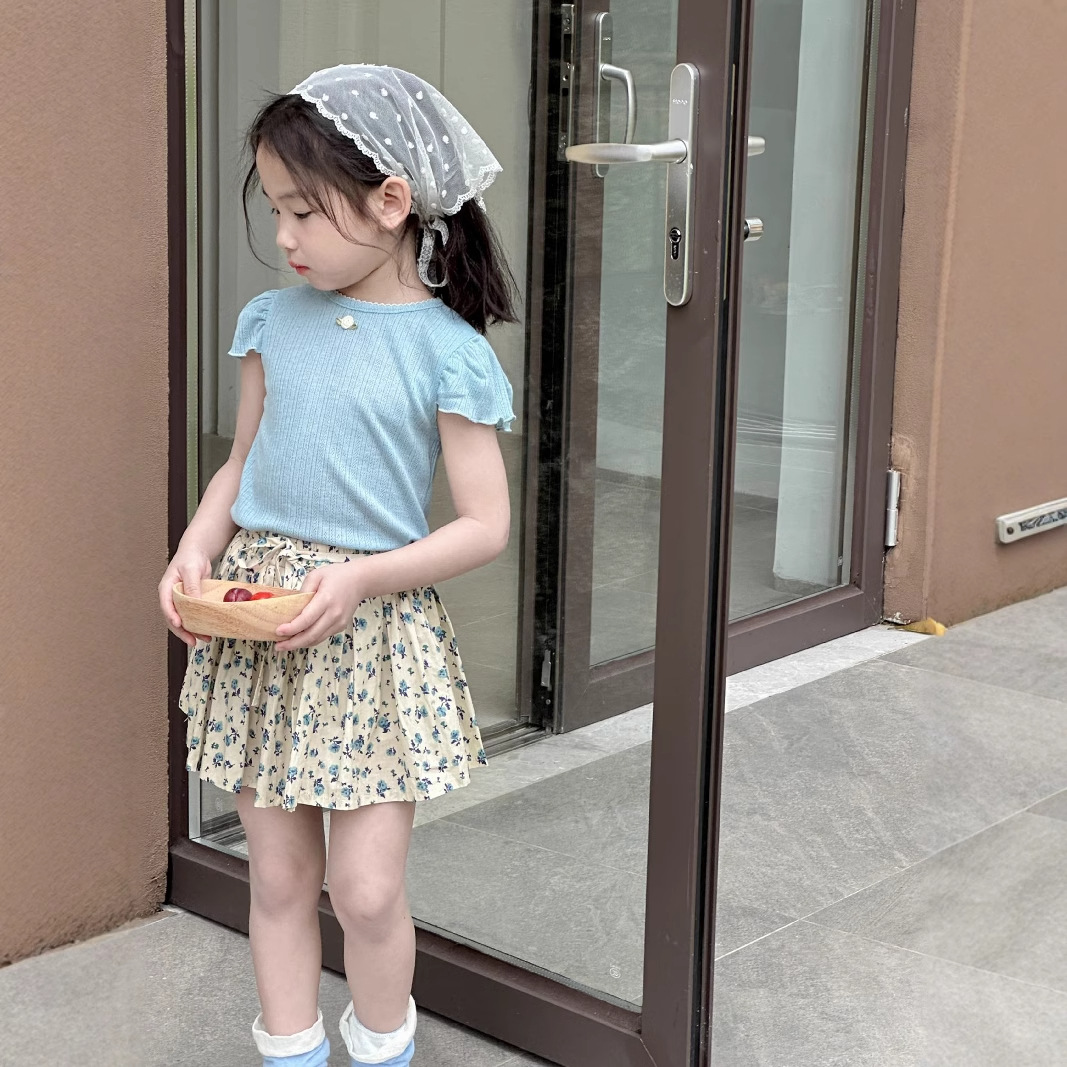 2025新作★子供服　トップス&スカート★90cm〜140cm 2色