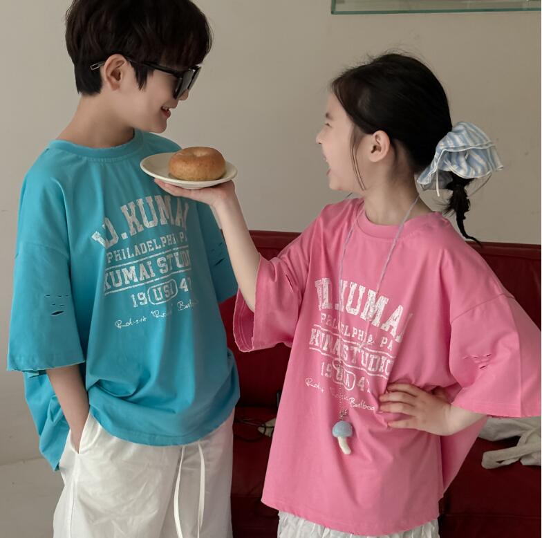 2025夏新品MXM★子供服　トップス ★90cm〜150cm 2色