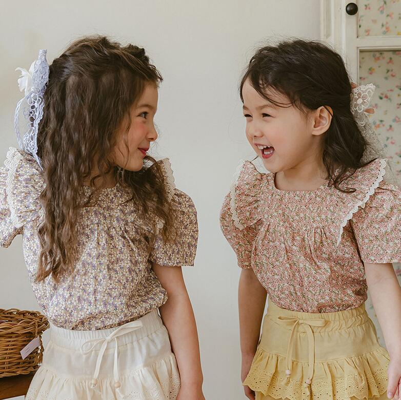 2025夏新作★子供服　トップス★90cm〜150cm 2色