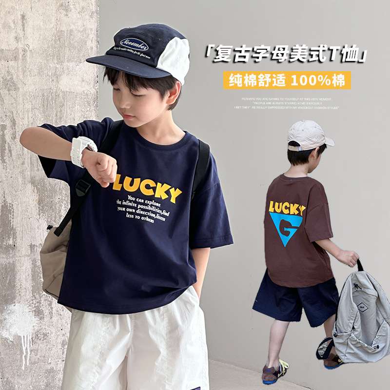 2025夏新作A★子供服　トップス★90cm〜170cm 2色