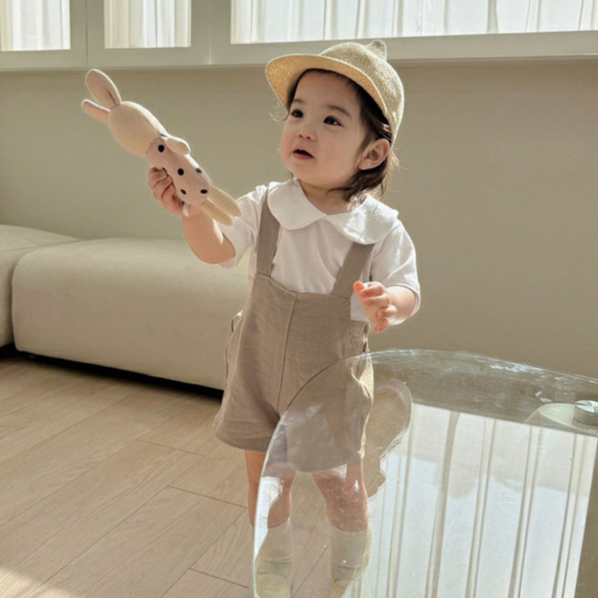 2025新品★子供服　サロペット★73CM〜100cm 2色