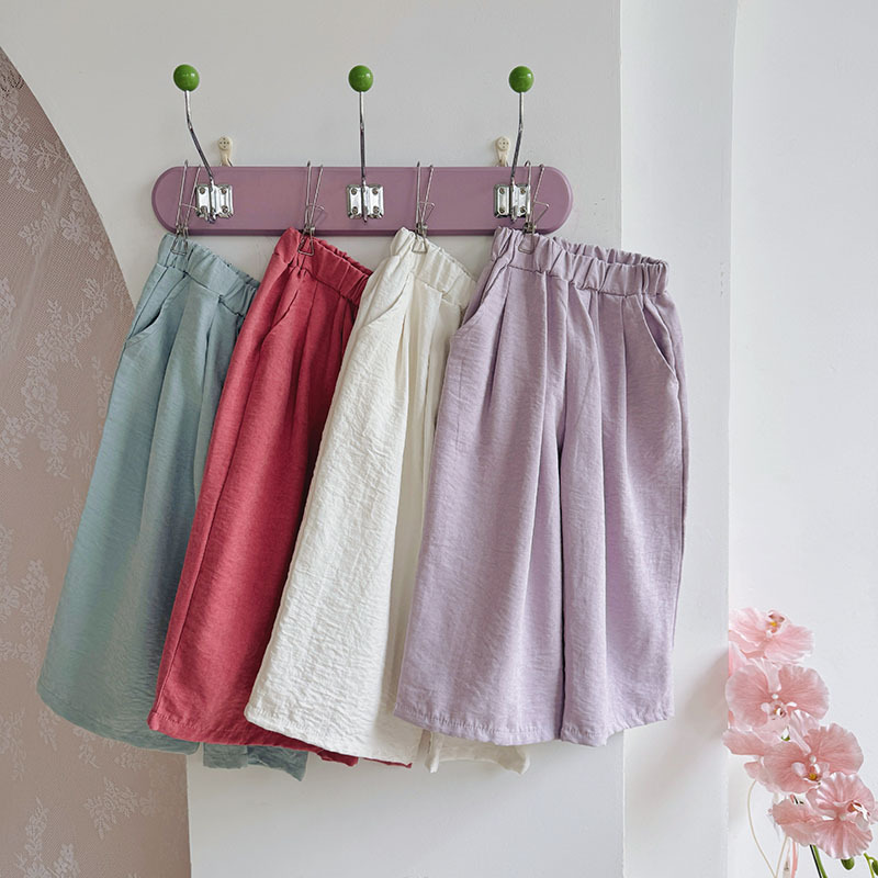 2025新入荷★子供服　ズボン★90cm〜150cm 4色