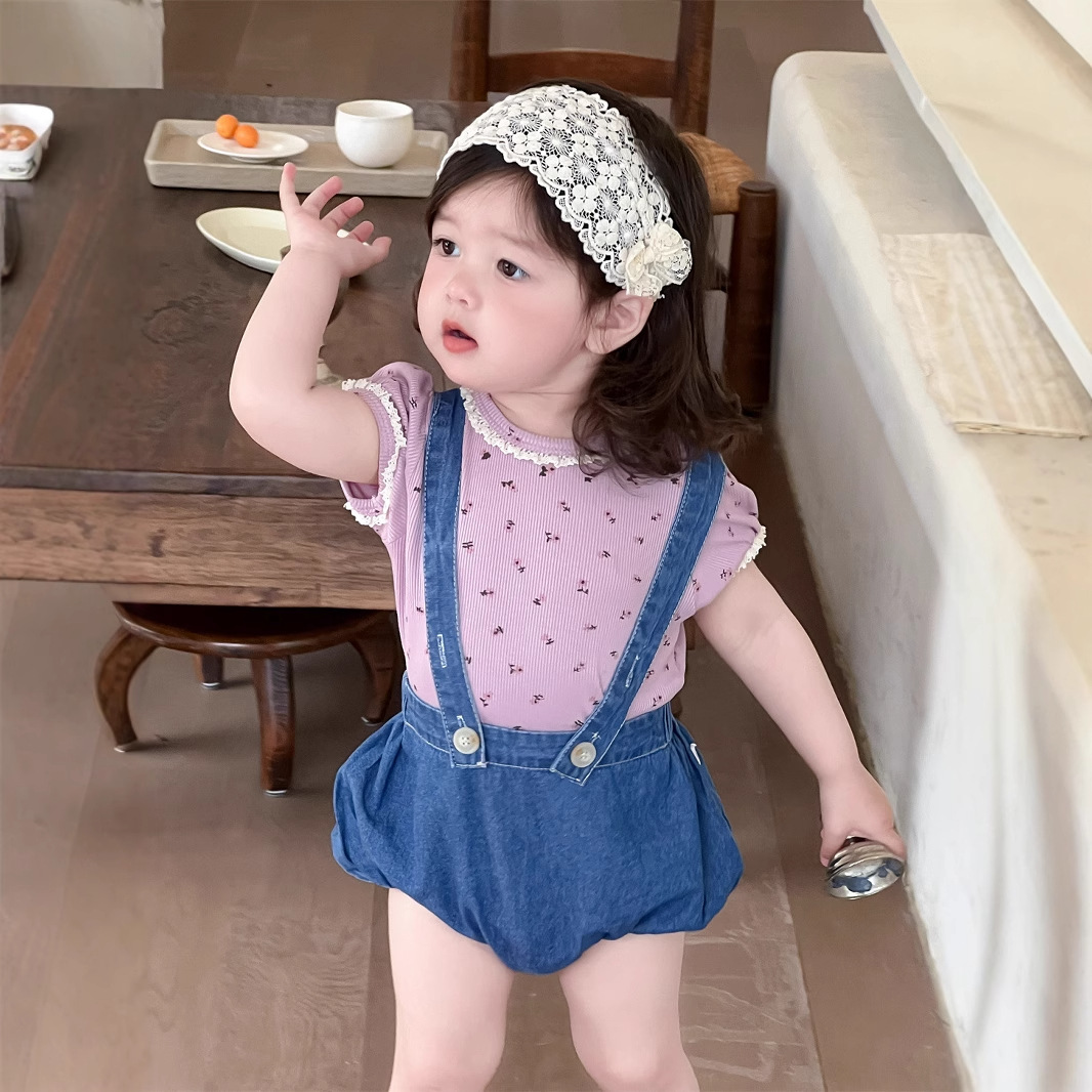 2025新作★子供服　トップス&サロペット分けて★66-90/73-100cm