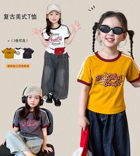 2025新作W★子供服　トップス★80cm〜150cm 3色