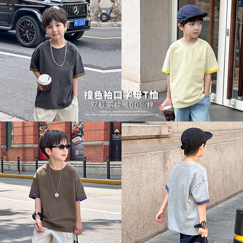 2025新作A★子供服　トップス★90cm〜170cm 4色