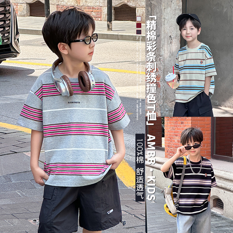 2025新作A★子供服　トップス★90cm〜170cm 3色
