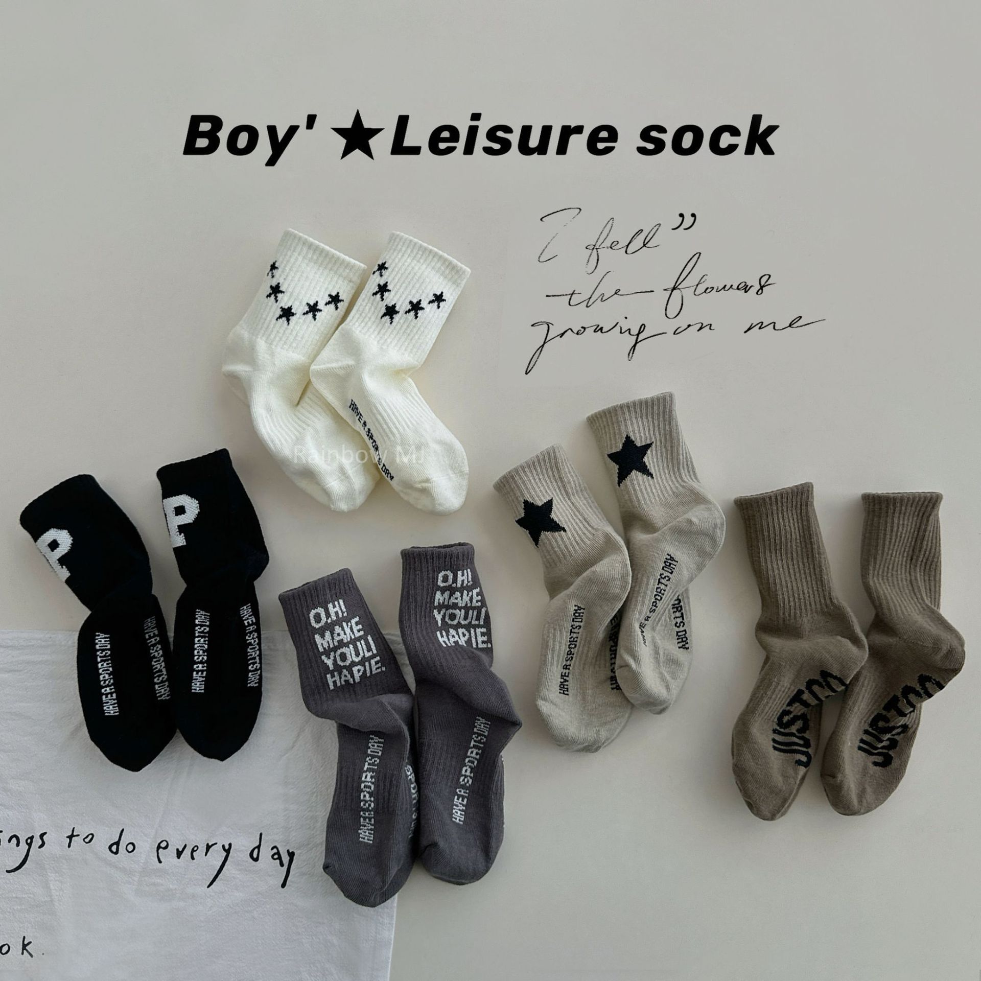 2025年★靴下★子供靴下　ソックス★M/3~5歳〜XXL/12歳以上