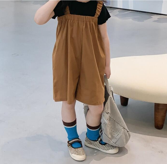 2025新品★子供服　サロペット　連体服★タグ7/95-100〜タグ15/120-130cm 2色