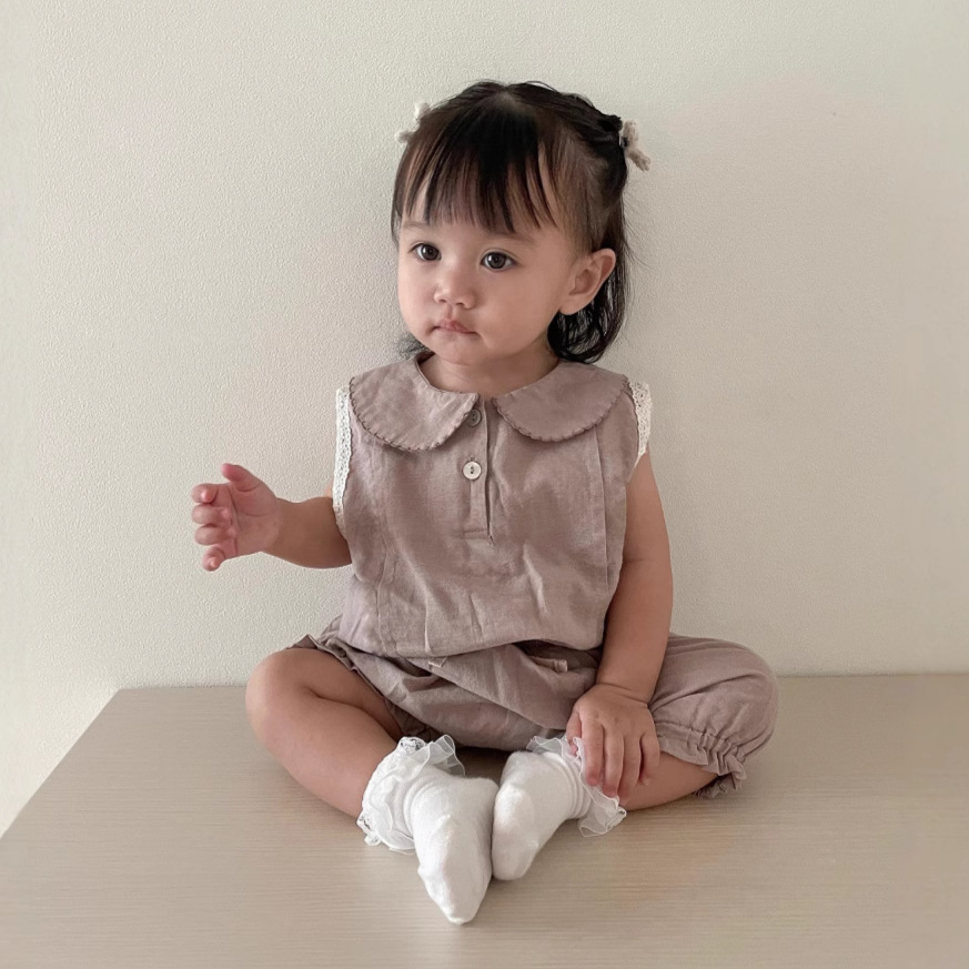 2025新品 MS★子供服　セットアップ★73CM〜100cm 2色