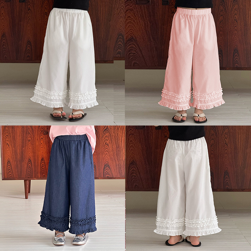 2025新入荷A★子供服　ズボン★90cm〜170cm 3色