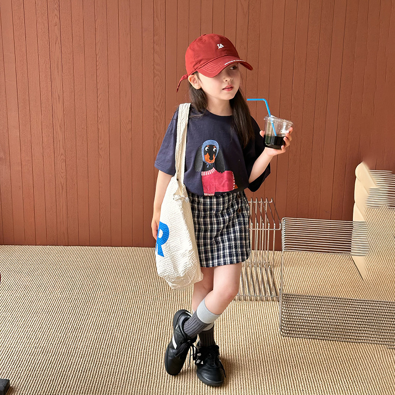 2025★夏新作★韓国風ベビー服★トップス★ズボン★90cm〜170cm 2色