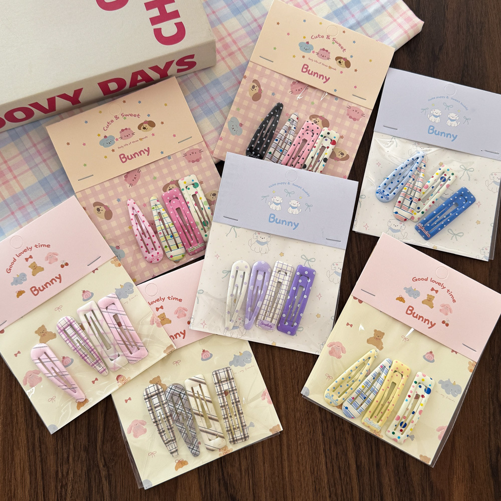 雑貨★子供用髪飾り　ヘアビン★アクセサリー★7組