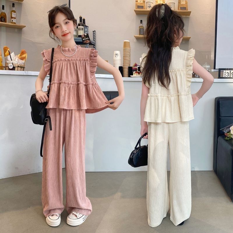 「2025」子供服★トップス+ズボン★セットアップ★韓国風子供服★2色120cm〜170cm