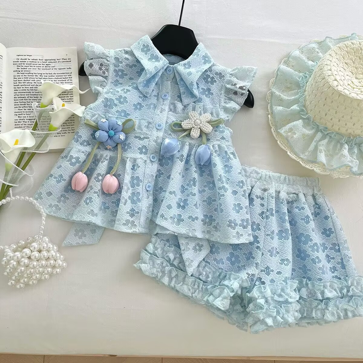 「2025」子供服★トップス+ズボン+帽子★セットアップ★90cm〜150cm