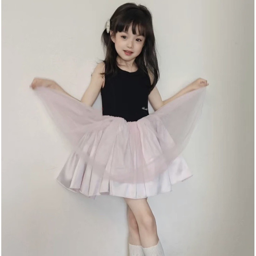 「2025」子供服★ワンピース★袖なし★韓国風子供服★90cm〜150cm