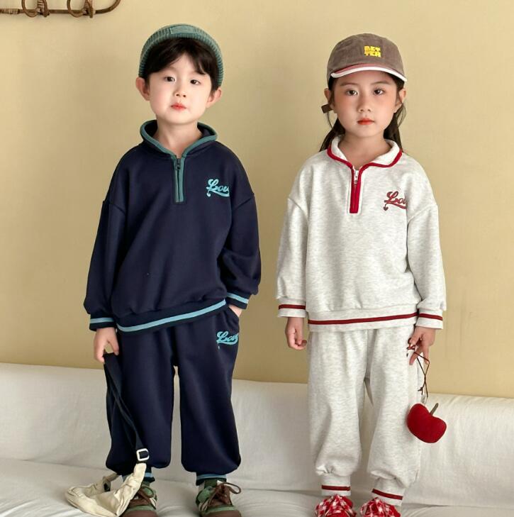 2025秋新品★子供服　セットアップ★80cm〜150cm 2色