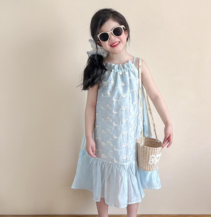 「2025」子供服★ワンピース★袖なし★韓国風子供服★90cm〜140cm