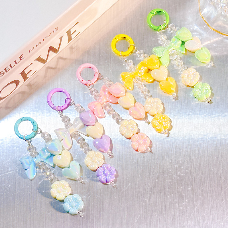 キーホルダー★キーリング★バッグチャーム★可愛い★ファション小物★雑貨★5色