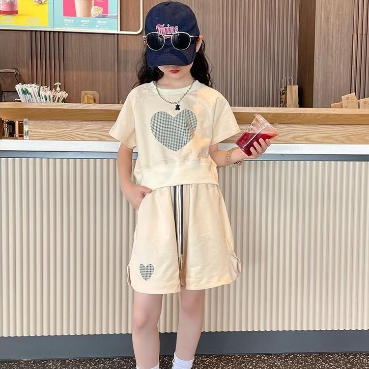 2025★夏新作★韓国風ベビー服★トップス+ズボン★120cm〜170cm 2色