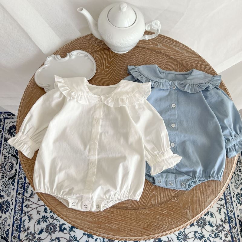 2025秋新入荷★ベビー服　ロンパース★66cm〜100cm 2色
