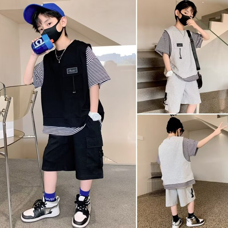 2025新品★子供服　セットアップ★110cm〜170cm 2色