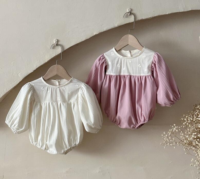 2025秋新入荷★ベビー服　ロンパース★66cm〜90cm 2色