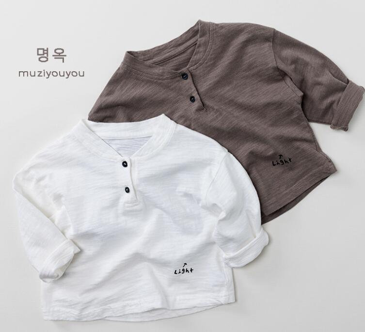2025秋新品muji★子供服　トップス★80cm〜130cm 2色