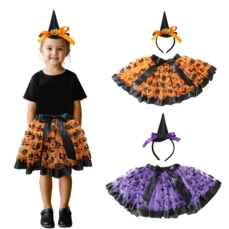 2025新品★子供服　スカート+帽子　ハロウィン★ 4色